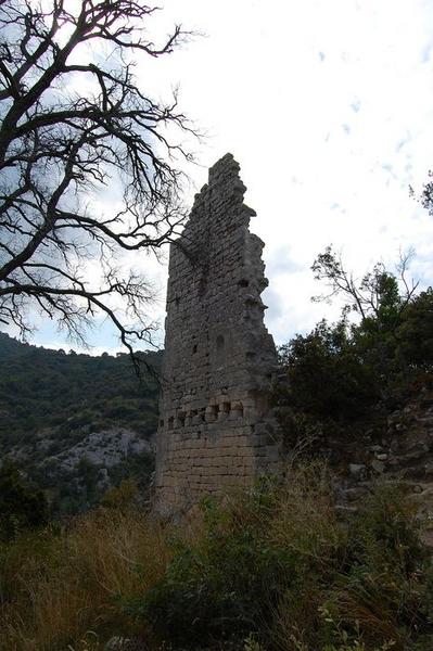 ruines, vue partielle