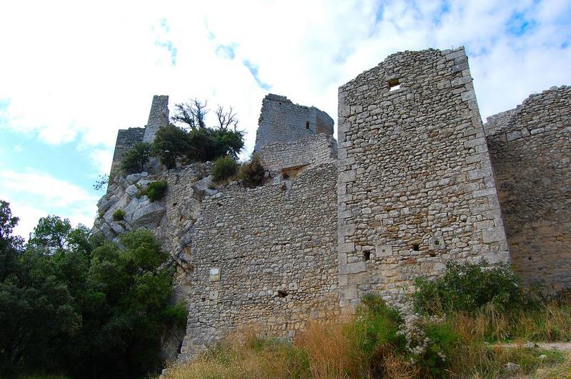 ruines, vue partielle