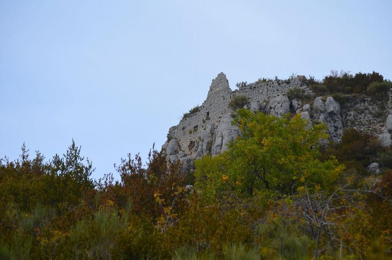 ruines, vue partielle