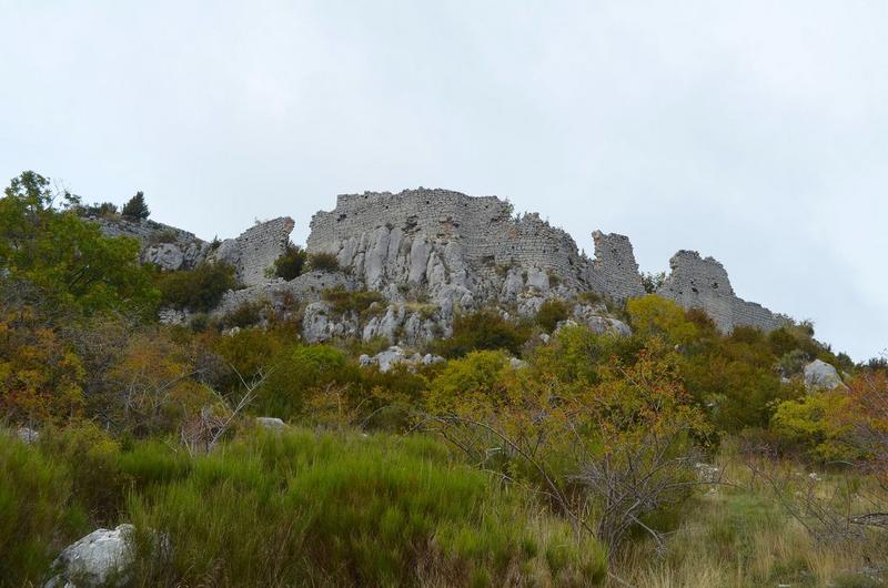 ruines, vue générale