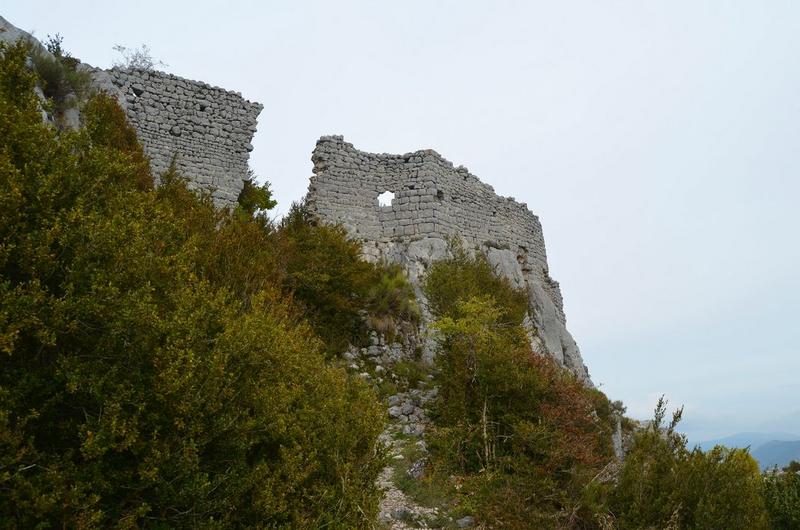 ruines, vue partielle