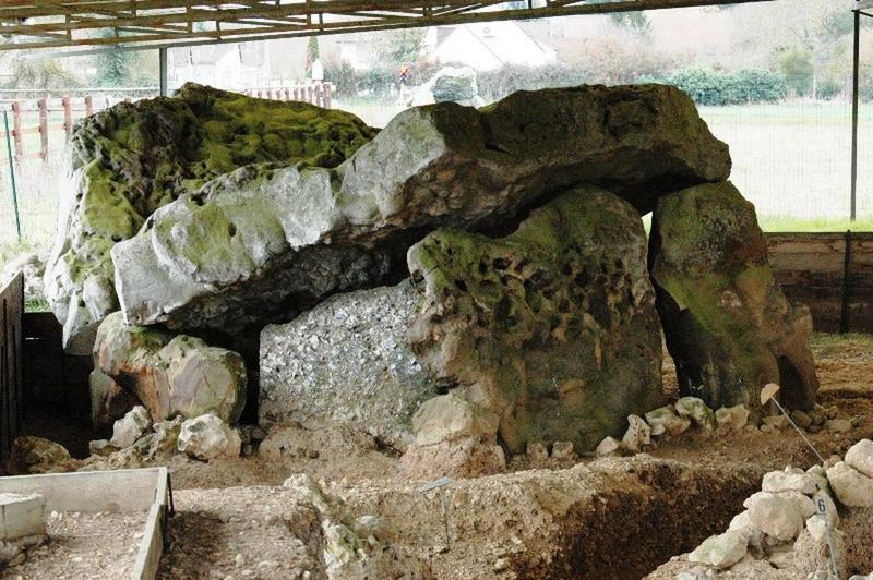 Vue générale du dolmen dit Le Berceau