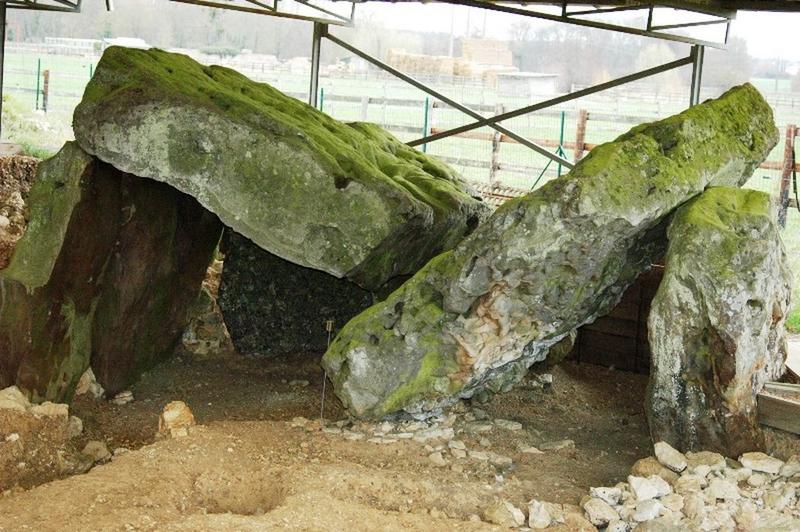 Vue générale du dolmen dit Le Berceau