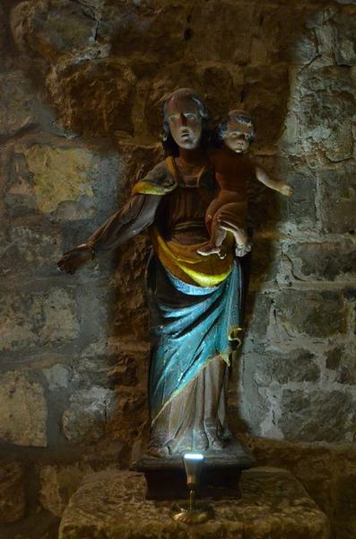 statue : Vierge à l'enfant dite Notre Dame de Guérison, vue générale - © Ministère de la Culture (France), Médiathèque du patrimoine et de la photographie, diffusion RMN-GP