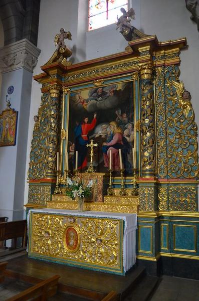 autel, retable, tabernacle, gradins (autel de saint Joseph), vue générale - © Ministère de la Culture (France), Médiathèque du patrimoine et de la photographie, diffusion RMN-GP