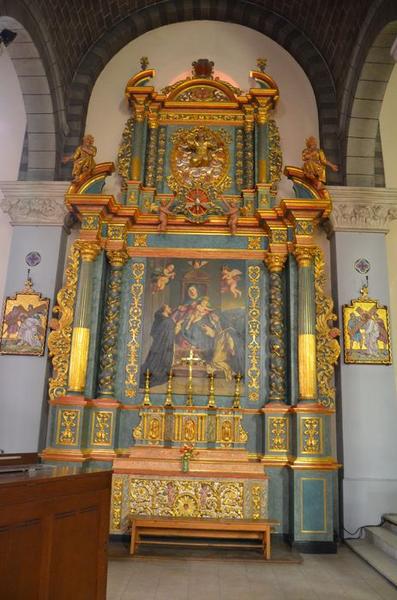 autel, retable, tabernacle, tableau : Donation du rosaire, vue générale - © Ministère de la Culture (France), Médiathèque du patrimoine et de la photographie, diffusion RMN-GP