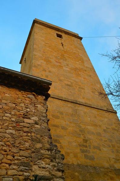 tour de l'horloge, élévation sud, vue générale