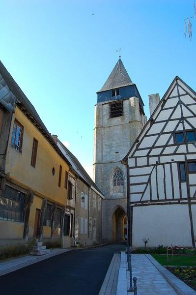 Vue générale du clocher