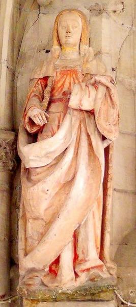 statue : sainte Marie-Madeleine, vue générale