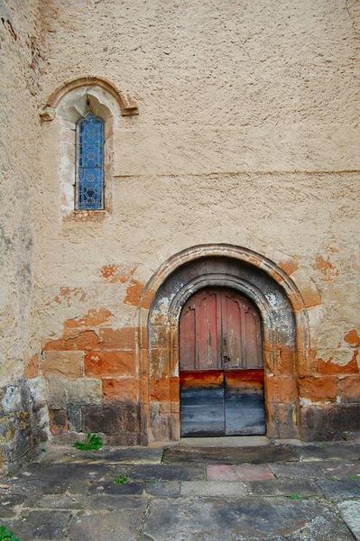 porche sud, vue générale