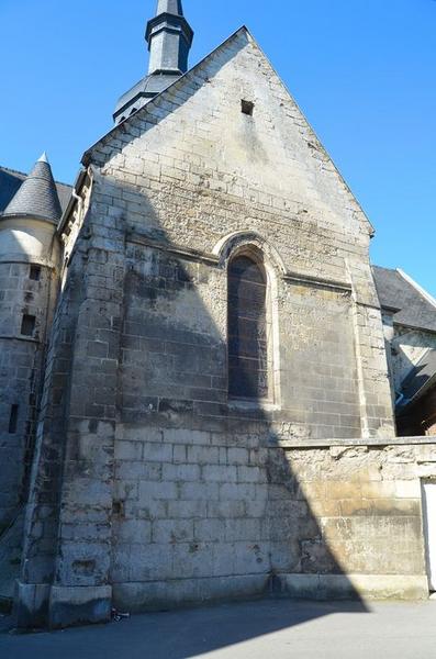 pignon du transept est, vue générale