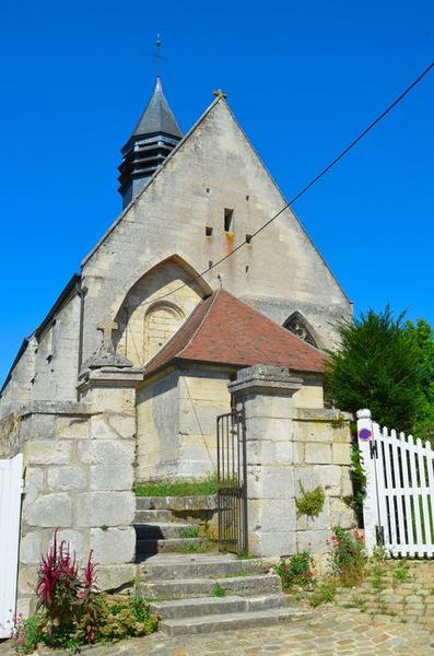 chevet, vue générale