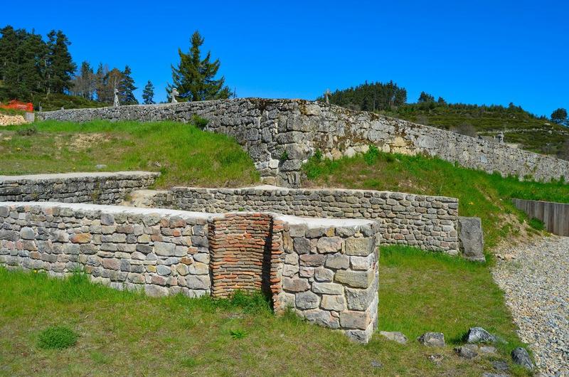 vue partielle des ruines