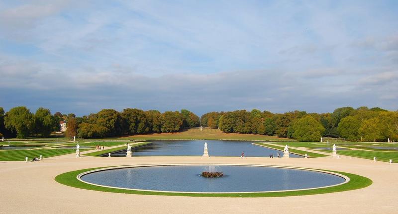 Jardins nord, vue générale