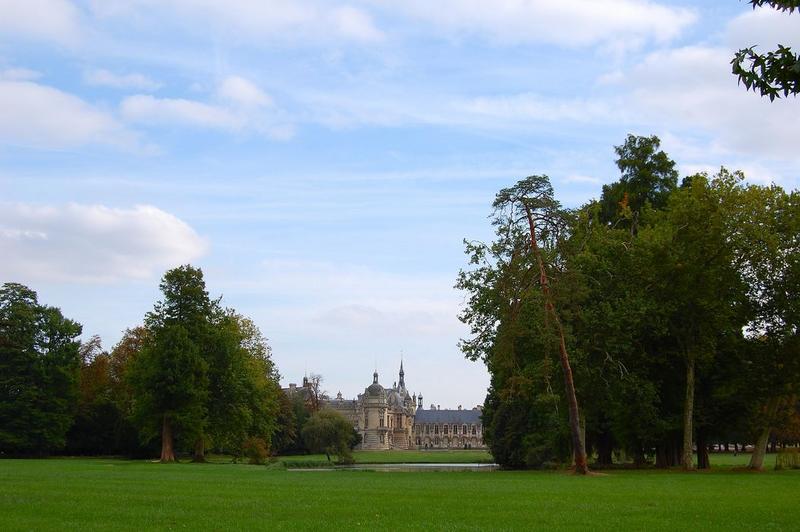 Vue générale du château dans son environnement