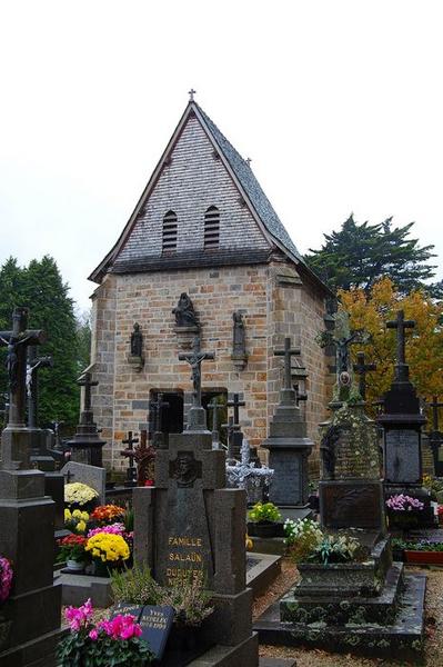 ancien porche de l'église abbatiale, vue générale