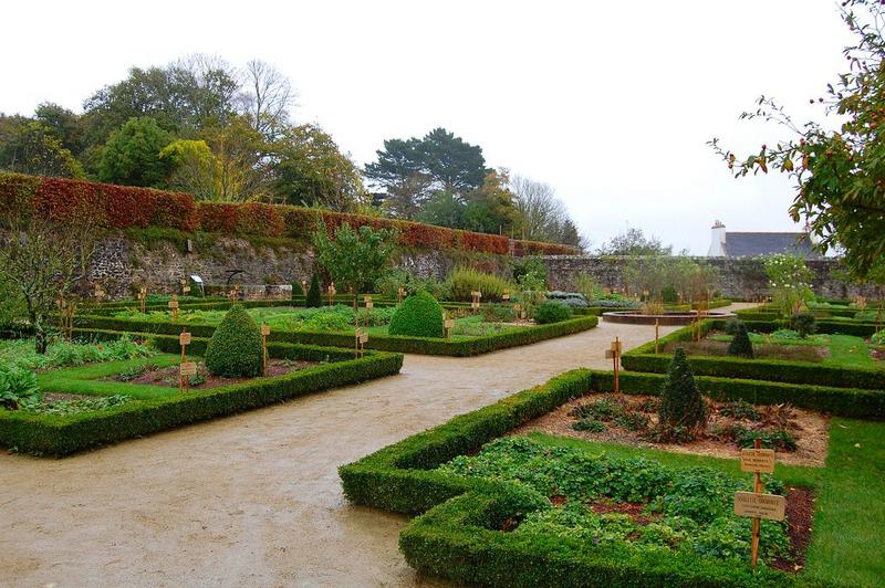 Vue générale du jardin