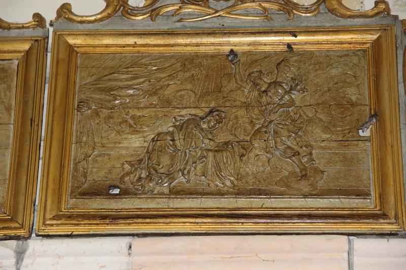 bas-relief : Annonciation (l'), vue générale