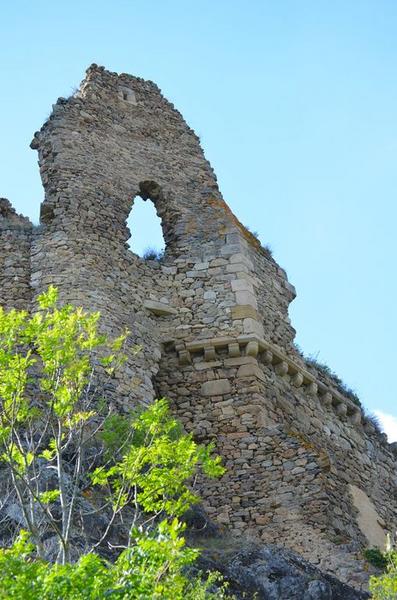 vue partielle des ruines