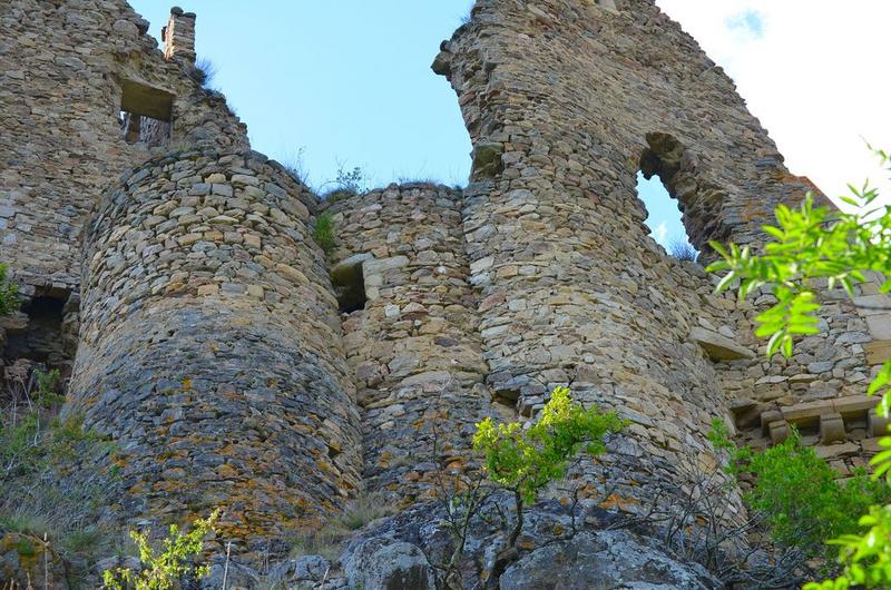 vue partielle des ruines