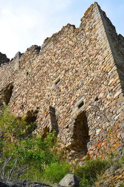 vue partielle des ruines