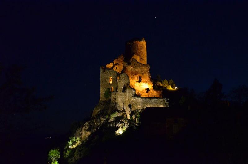 vue générale des ruines