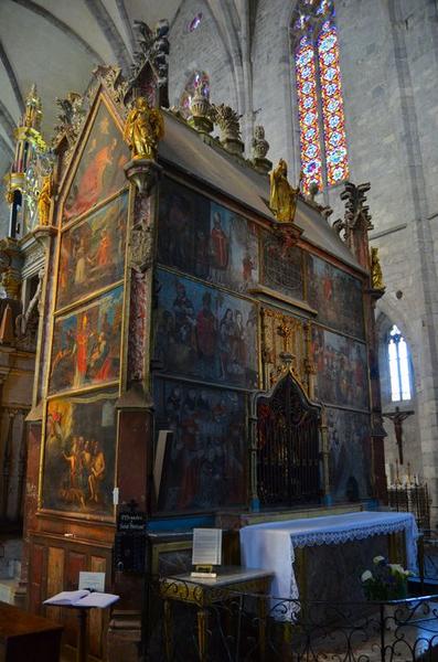 monument sépulcral (édicule) dit du tombeau de saint Bertrand : légende de saint Bertrand, vue générale - © Ministère de la Culture (France), Médiathèque du patrimoine et de la photographie, diffusion RMN-GP