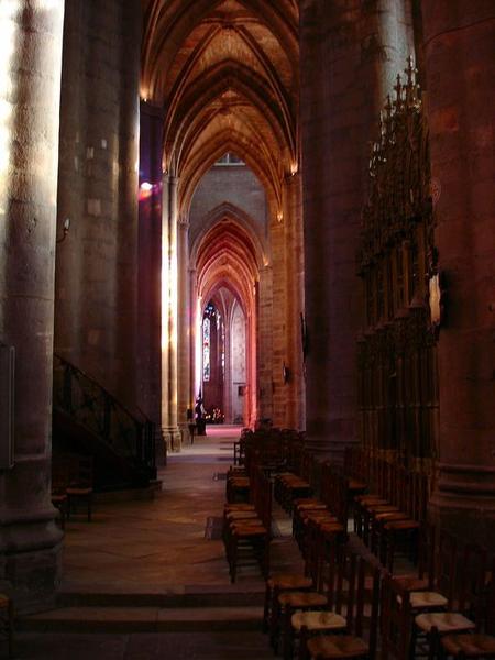 Collatéral sud, vue générale