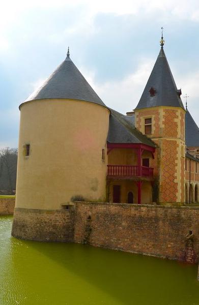 tour d'angle sud-est, vue générale