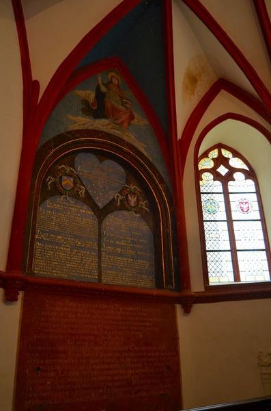 tour sud-ouest, vue partielle de la chapelle