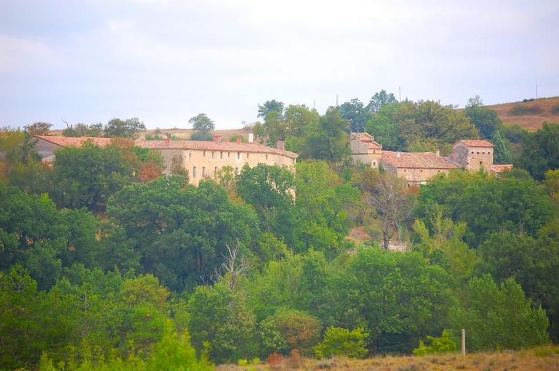 vue générale du château dans son environnement