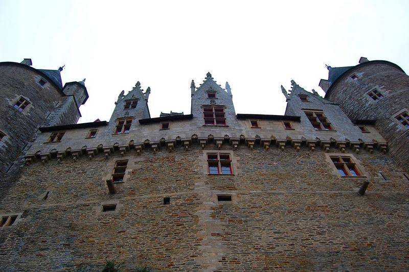 façade sud-ouest, vue partielle