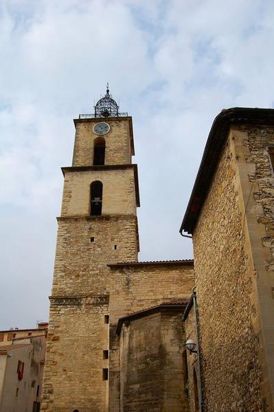 clocher, vue générale