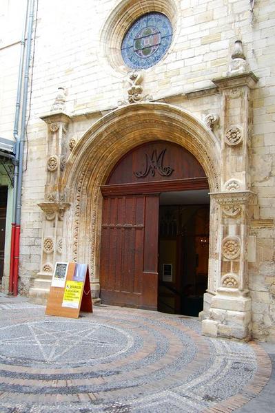 porche ouest, vue générale