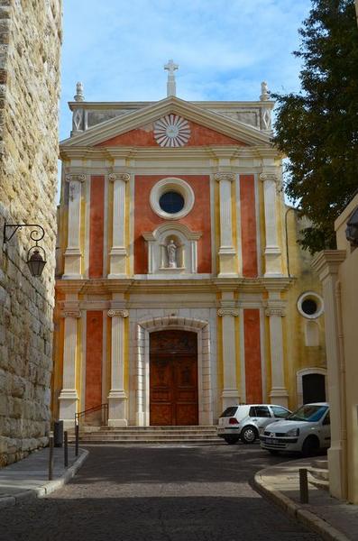 Eglise paroissiale, chapelle Saint-Esprit et tour Grimaldi