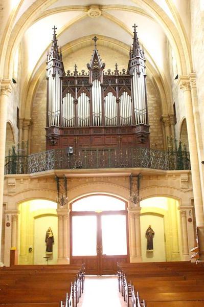 orgue de tribune, vue générale