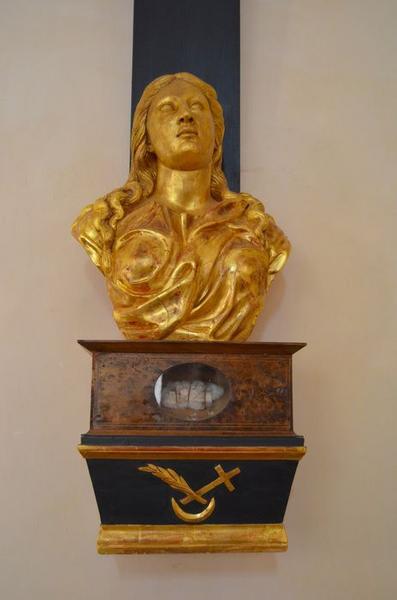 Buste reliquaire, vue générale
