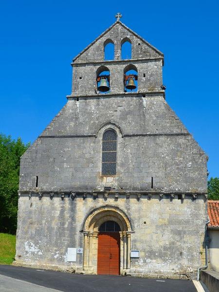 façade occidentale, vue générale