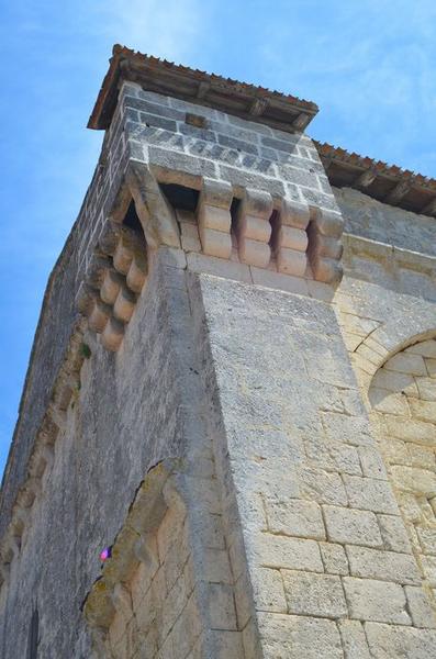 façade occidentale, échauguette de l'angle sud-ouest