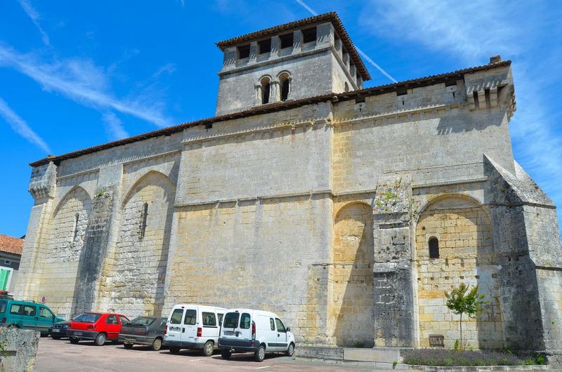 élévation sud, vue partielle