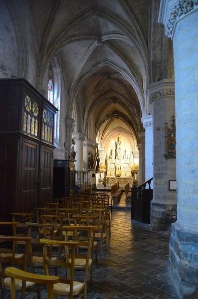 collatéral nord, vue générale