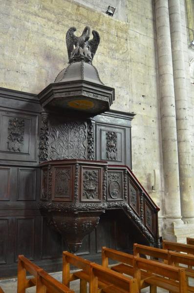 chaire à prêcher, vue générale - © Ministère de la Culture (France), Médiathèque du patrimoine et de la photographie, diffusion RMN-GP