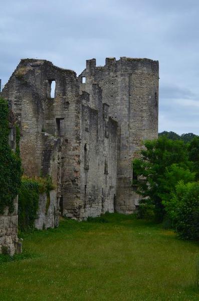 élévation ouest, vue générale