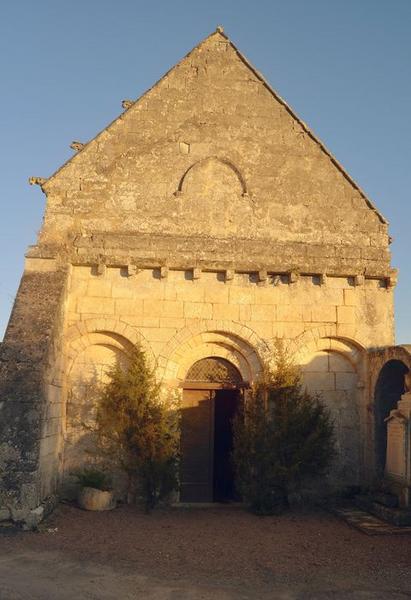 façade occidentale, vue générale