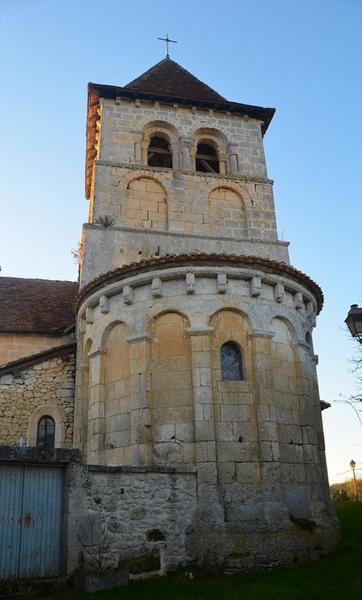 chevet, vue générale