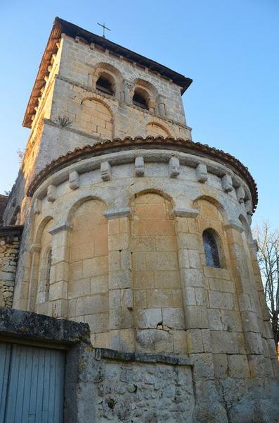 chevet, vue générale