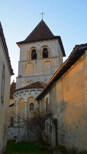 clocher, vue générale