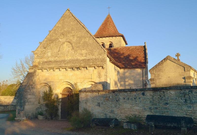 façade occidentale, vue générale