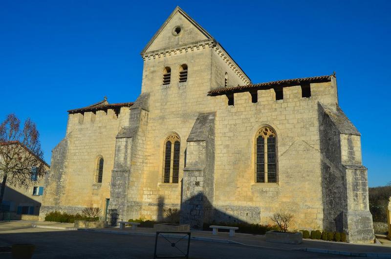 élévation sud, vue générale