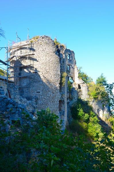 vue générale des ruines